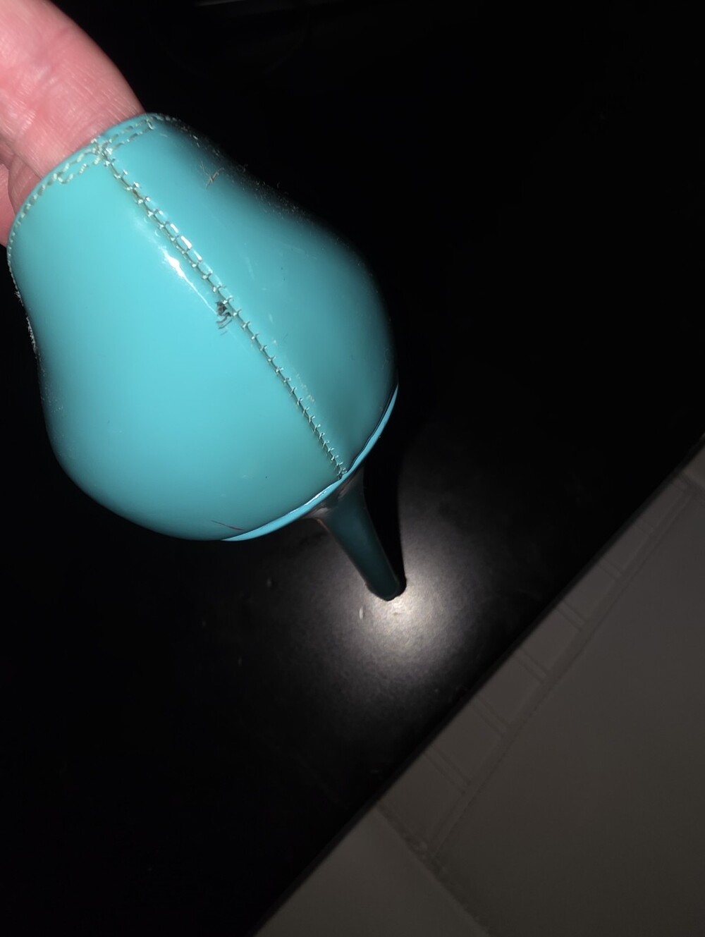 Christian Louboutin Aqua Turquoise Patent Leather Pointed-Toe Pumps 39 Kate - Picture 8 of 8